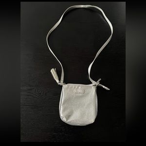 Tommy Hilfiger girls silver purse excellent cond used twice